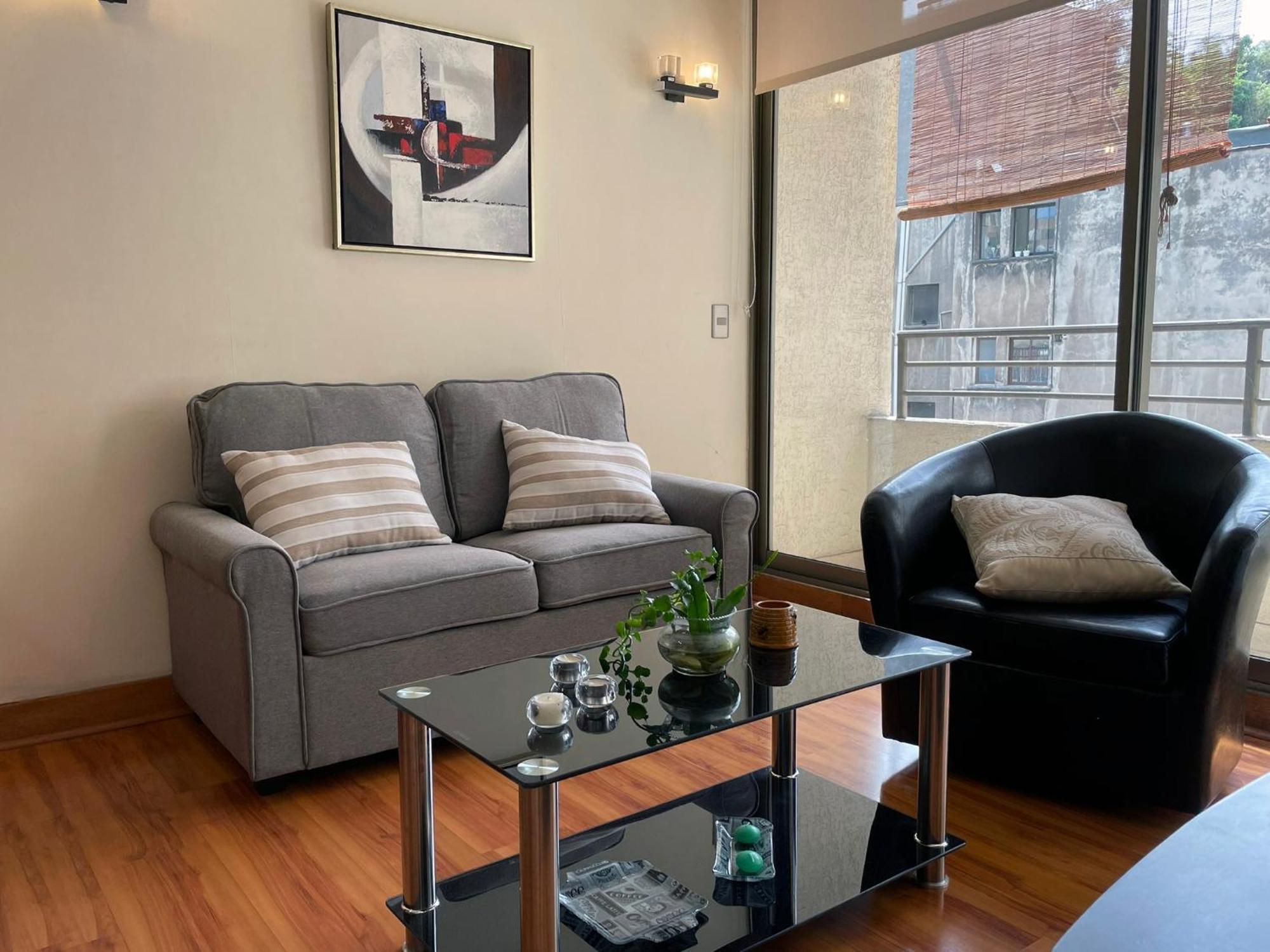 Apartamento Barrio Lastarria, Excelentes - Alameda Santiago de Chile