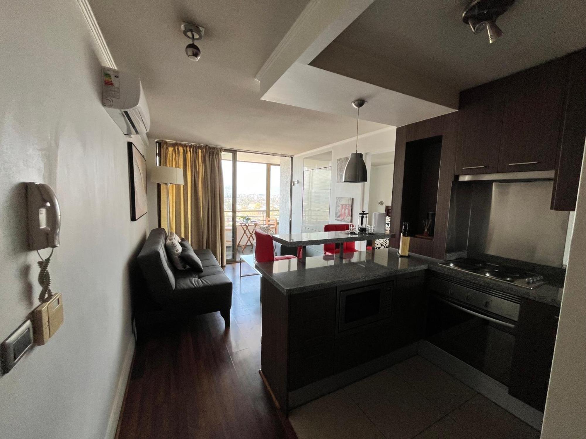 Mall Parque Arauco Imu Metro Manquehue Apartamento *