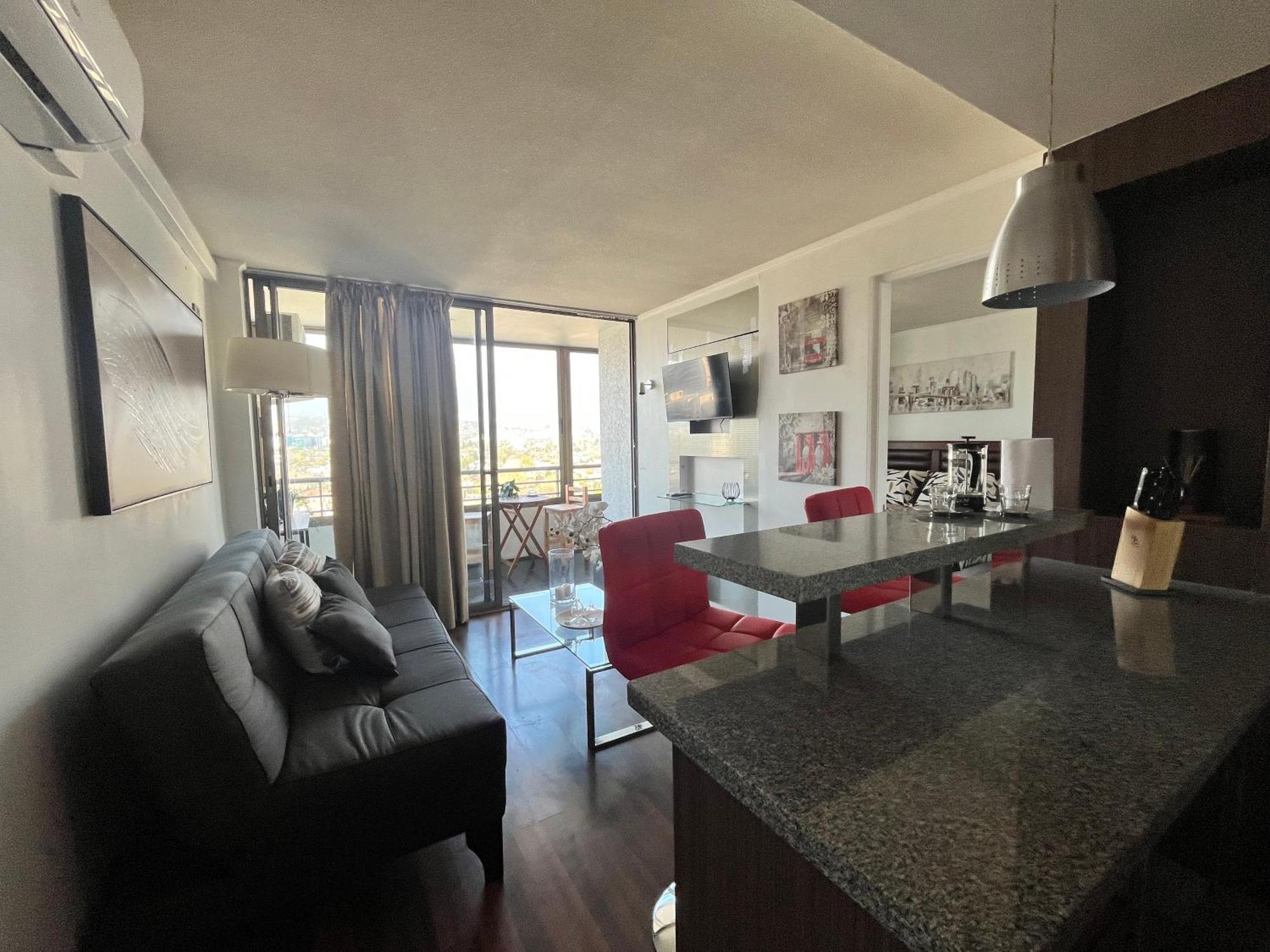 Mall Parque Arauco Imu Metro Manquehue Apartamento *