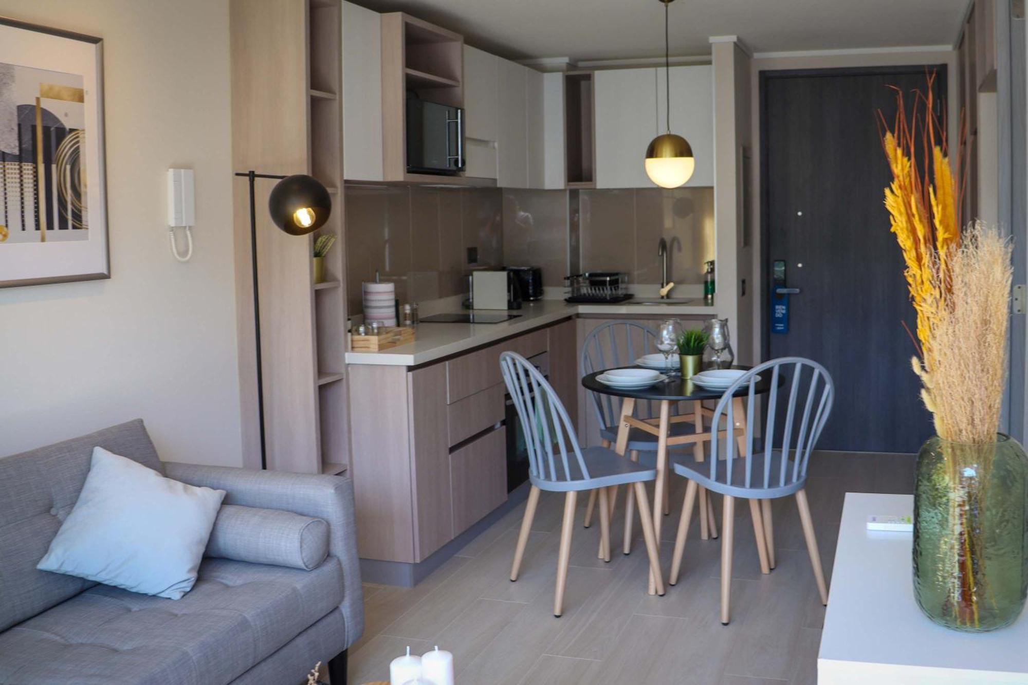 Apartamento Hom I Acogedor Dpto 1d1b Centro Santiago de Chile